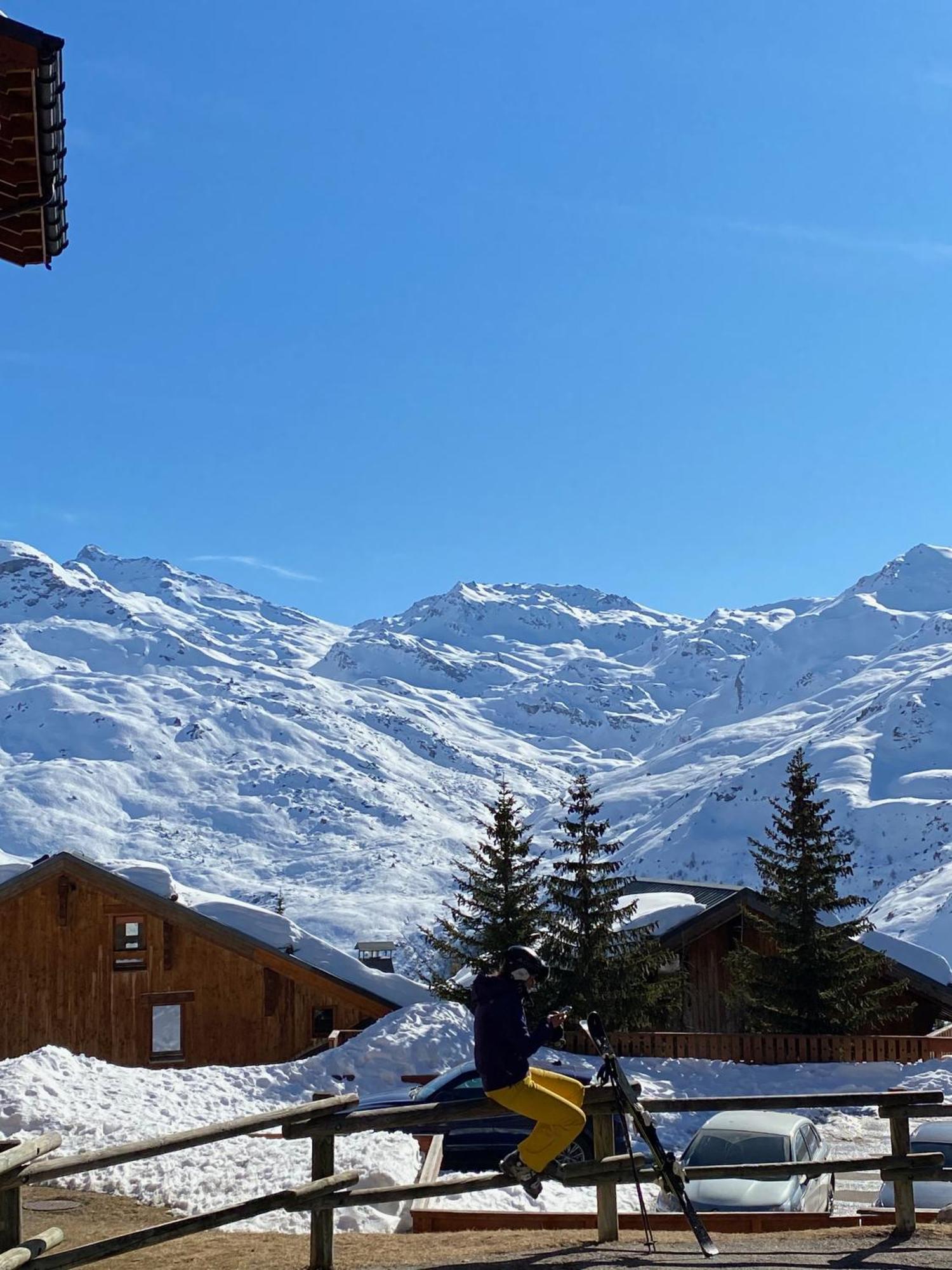 Le Chamois Des Alpages De Reberty Ski Au Pied Сен-Мартен-дьо-Белвил Екстериор снимка