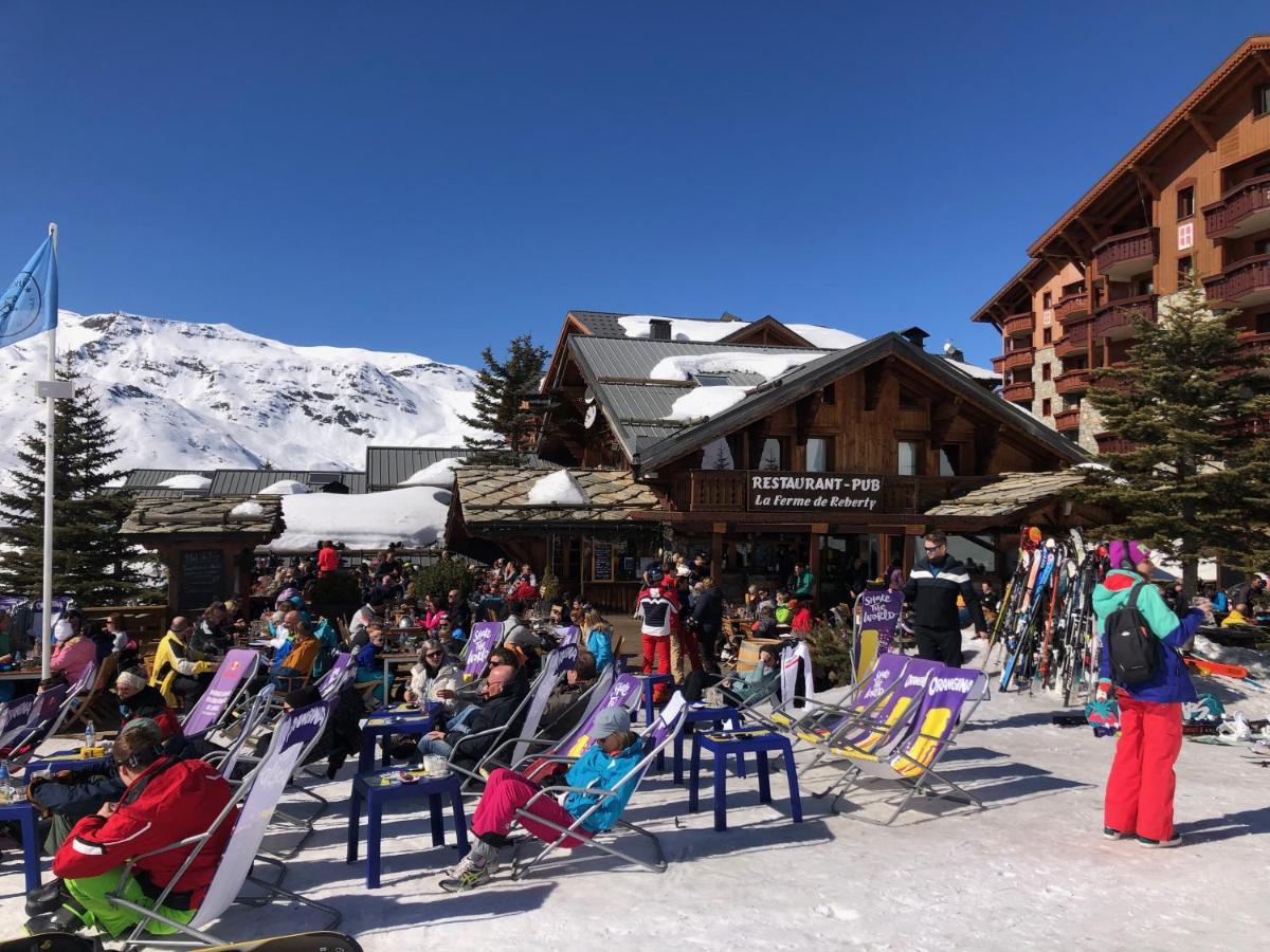 Le Chamois Des Alpages De Reberty Ski Au Pied Сен-Мартен-дьо-Белвил Екстериор снимка